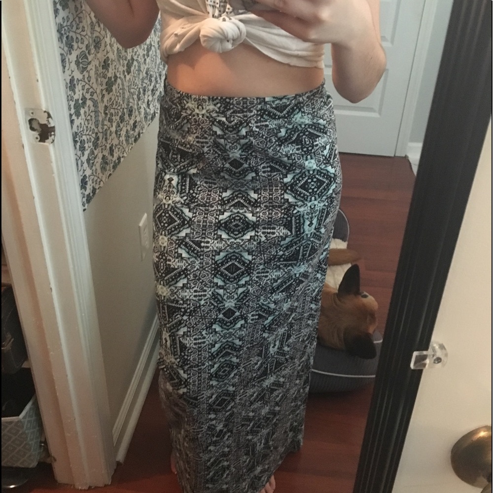 maxi skirt